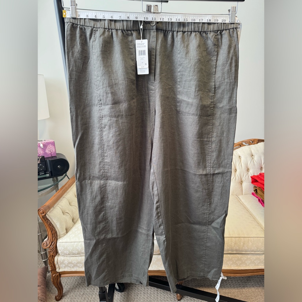 Eileen Fisher Women's Wide Leg Pants In Grey